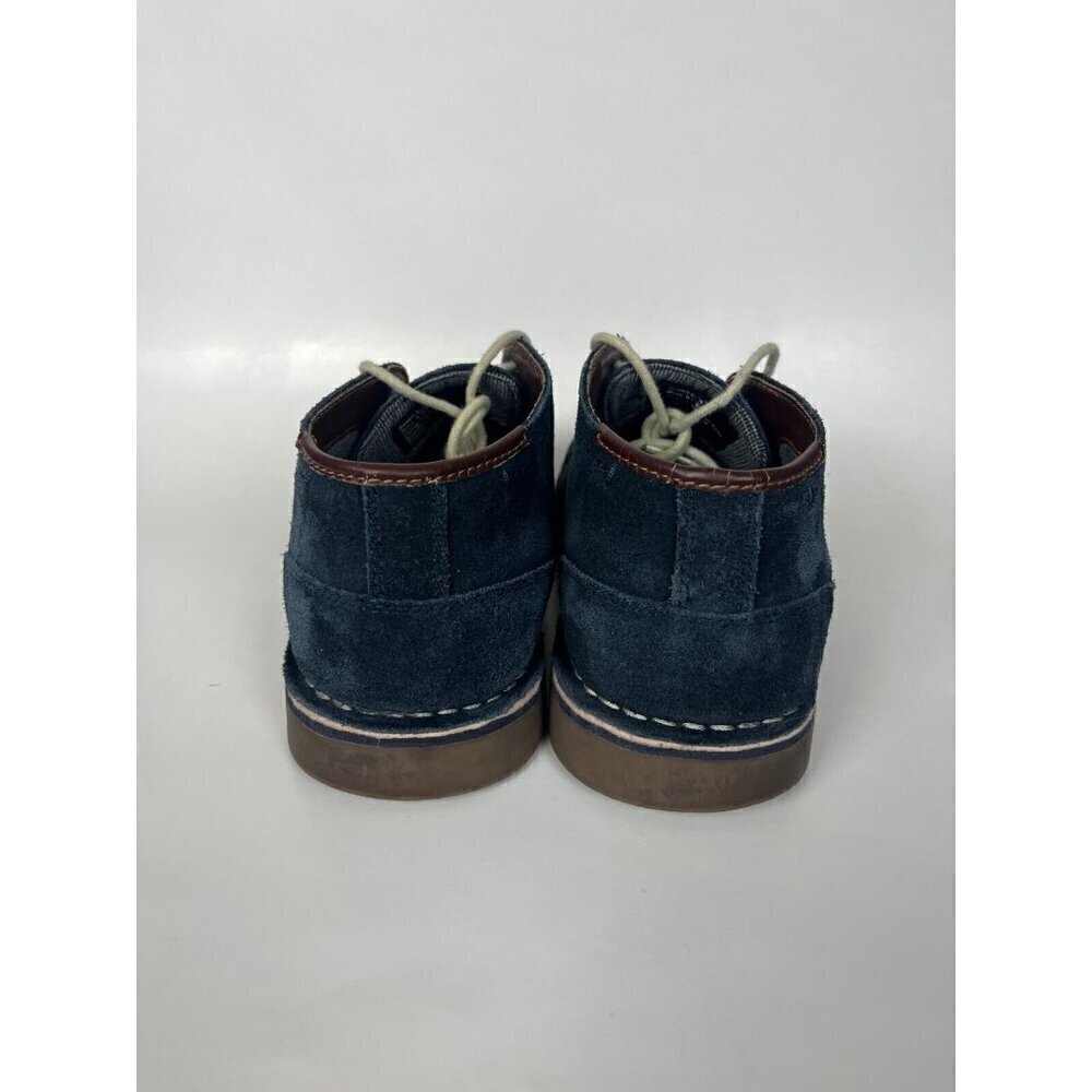 Kenneth Cole Shoes boots Mens 8.5 M Blue Suede Desert Sun Chukkas Hipster - Picture 3 of 16